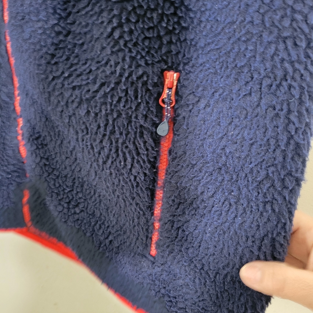 Vineyard Vines Performance Men's Puffer Polyester Vest Size XL Red Blue - Picture 7 of 13
